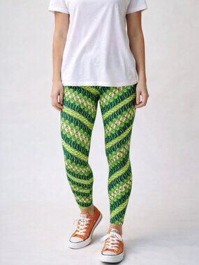 LuLaRoe Disney Collection Kermit TC Leggings Muppets